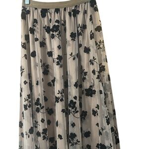 Elegant Floral lace  Skirt